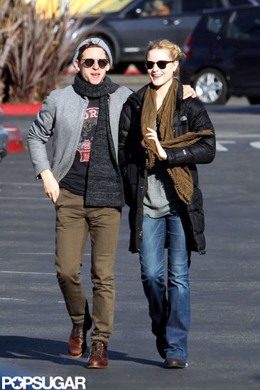 Evan Rachel Wood and Jamie Bell headed to Whole Foods. Evan Rachel Wood and Jamie Bell headed to Whole Foods.