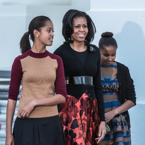 Family Photos of Michelle Obama and Kids