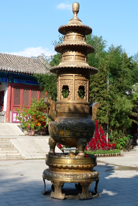 Hongluo Si temple near Beijing, China