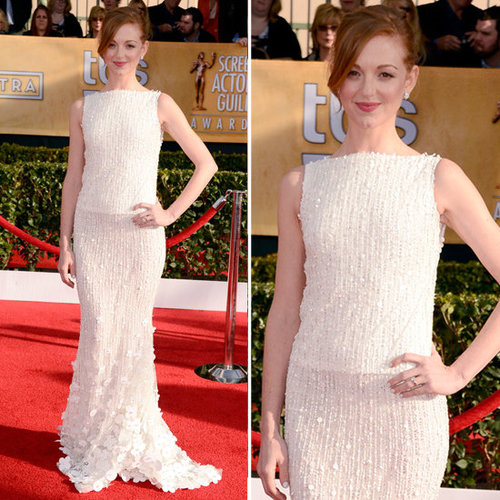 Jayma Mays: SAG Awards Red Carpet Dresses 2013 Jayma Mays: SAG Awards Red Carpet Dresses 2013