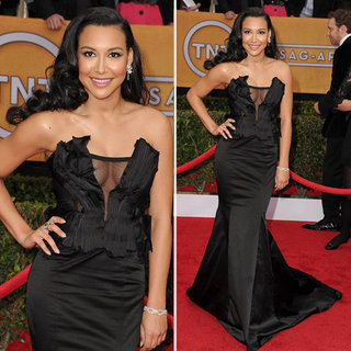 Naya Rivera: SAG Awards Red Carpet Dresses 2013