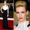 January Jones: SAG Awards Red Carpet Dresses 2013