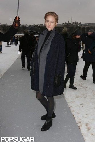 LeeLee Sobieski stepped out in the chilly Paris weather.
LeeLee Sobieski stepped out in the chilly Paris weather.