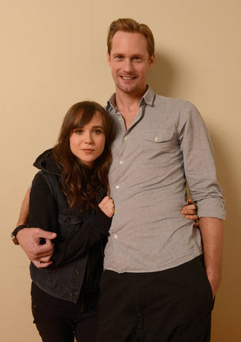 Alexander Skarsgard Cozies Up With His Costars at Sundance Alexander Skarsgard Cozies Up With His Costars at Sundance
