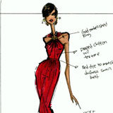 See Jason Wu's Inauguration Dress Sketch! See Jason Wu's Inauguration Dress Sketch!