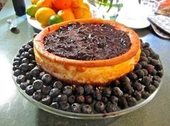 Blueberry Mascarpone Cheesecake 