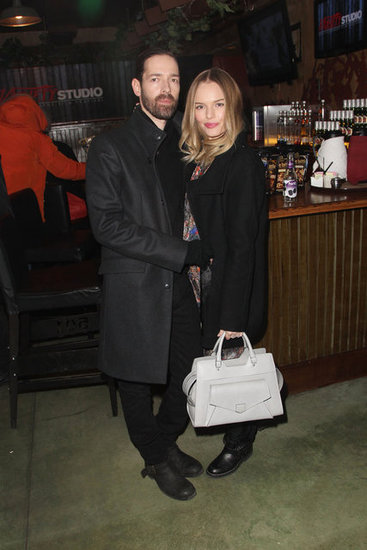 Sweethearts Michael Polish and Kate Bosworth made a styled duo in their Winter outerwear — and Kate, with her sleek Proenza Schouler bag in tow.
Sweethearts Michael Polish and Kate Bosworth made a styled duo in their Winter outerwear — and Kate, with her sleek Proenza Schouler bag in tow.