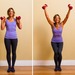 Narrow Squat With Overhead Press