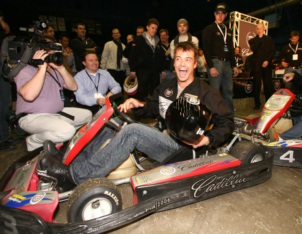 Josh Duhamel posed in a go-kart in 2006.
Josh Duhamel posed in a go-kart in 2006.