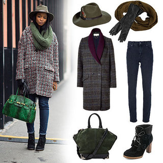 Tweed Coat Street Style (Shopping)