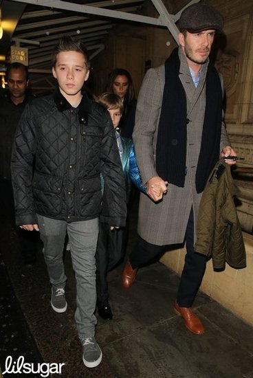 Victoria Beckham and David Beckham saw a Cirque du Soleil show in London on Saturday with Brooklyn Beckham, Cruz Beckham, and Romeo Beckham.
Victoria Beckham and David Beckham saw a Cirque du Soleil show in London on Saturday with Brooklyn Beckham, Cruz Beckham, and Romeo Beckham.