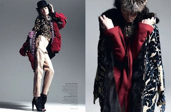 Harper's Bazaar Russia November 2010