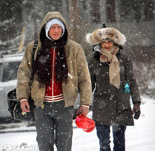 Daniel Craig carried a jug with him as he walked to a gym with Rachel Weisz.
Daniel Craig carried a jug with him as he walked to a gym with Rachel Weisz.