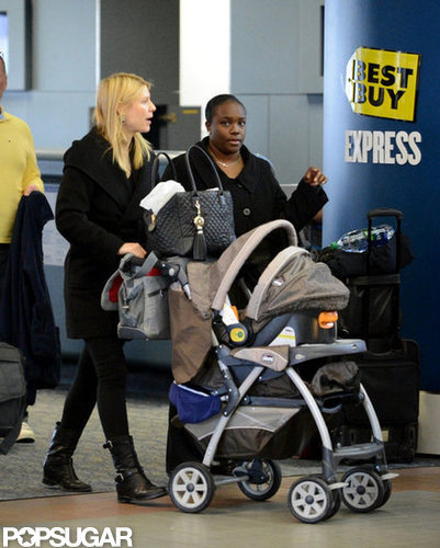 Claire Danes was accompanied by baby Cyrus Dancy at LAX.
Claire Danes was accompanied by baby Cyrus Dancy at LAX.