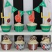 Printable Football Cupcake Wraps and Toppers