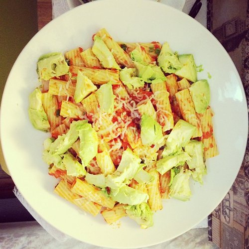 Pasta With Avocado Pasta With Avocado
