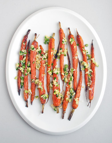 Roasted Carrots With Scallions and Ginger Roasted Carrots With Scallions and Ginger