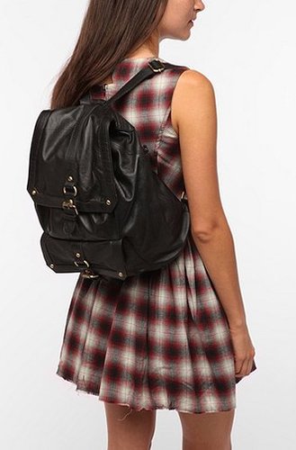 Designer heavyweights like Pierre Hardy, Alexander Wang, and Tory Burch are all behind the backpack's comeback — but if you want to play with the trend, we suggest starting with a basic go-with-anything style, like this BDG Classic Leather Backpack ($120) that'll look even better with your cutoffs or plaid dresses.
Designer heavyweights like Pierre Hardy, Alexander Wang, and Tory Burch are all behind the backpack's comeback — but if you want to play with the trend, we suggest starting with a basic go-with-anything style, like this BDG Classic Leather Backpack ($120) that'll look even better with your cutoffs or plaid dresses.