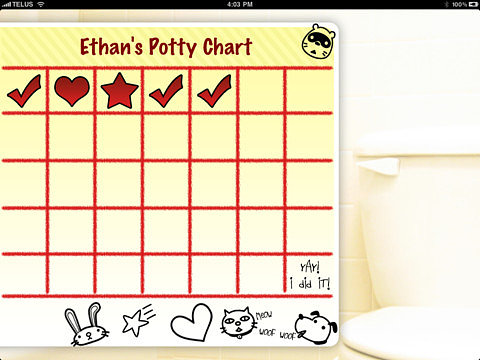 My Potty Chart My Potty Chart