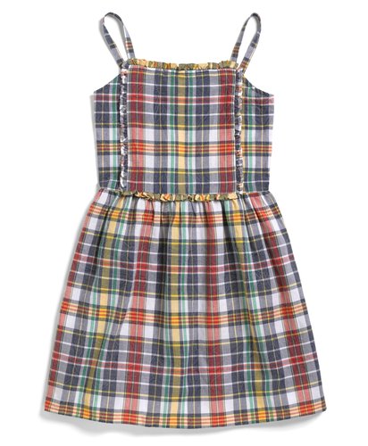 Brooks Brothers Madras Plaid Smocked Dress Brooks Brothers Madras Plaid Smocked Dress