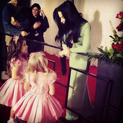 Sophia Grace and Rosie met Katy Perry on the red carpet at the Grammys.
Source: Instagram user sophiagrace_rosie
Sophia Grace and Rosie met Katy Perry on the red carpet at the Grammys.
Source: Instagram user sophiagrace_rosie