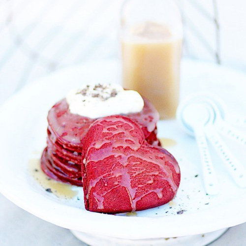 Red Velvet Pancakes Red Velvet Pancakes