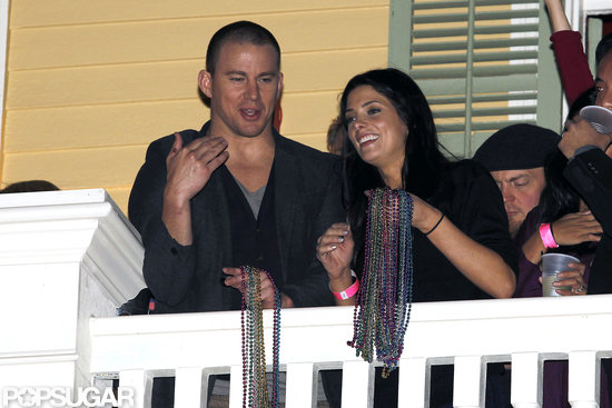 Channing Tatum partied with Ashley Greene at his New Orleans bar, Saints & Sinners, during Super Bowl weekend.
Channing Tatum partied with Ashley Greene at his New Orleans bar, Saints & Sinners, during Super Bowl weekend.