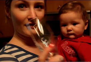A Surprising Reaction to a Champagne Glass (VIDEO)