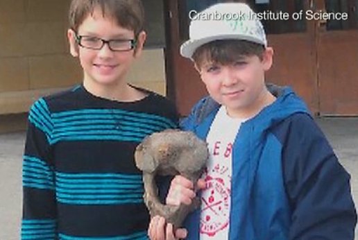 Two Boys Find 13,000-Year-Old Fossil