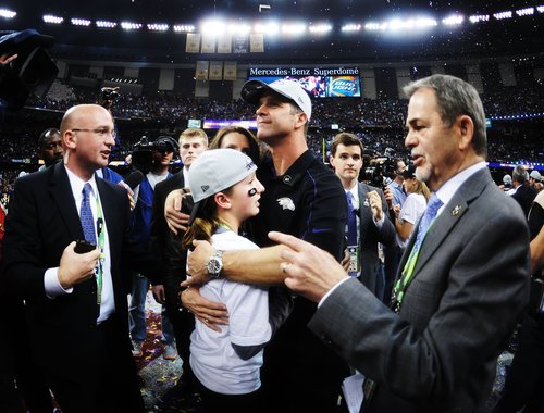 John Harbaugh and Alison John Harbaugh and Alison