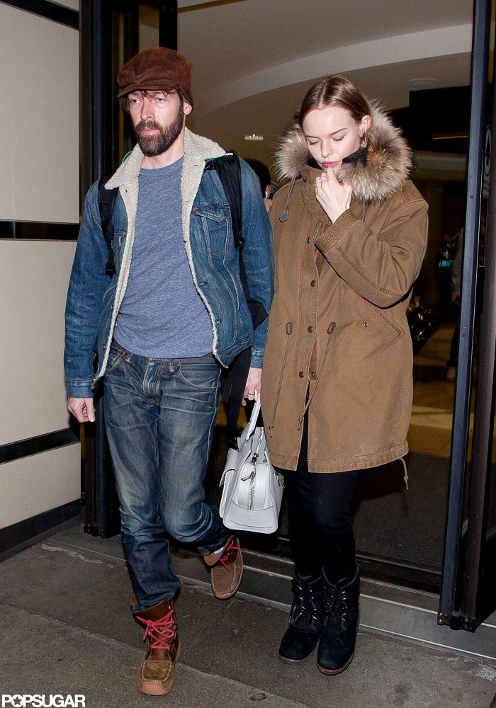 Kate and Michael Return to LA Following a Romantic Montana Getaway Kate and Michael Return to LA Following a Romantic Montana Getaway