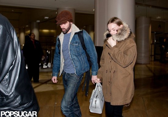 Kate Bosworth and Michael Polish touched down at LAX hand in hand.
Kate Bosworth and Michael Polish touched down at LAX hand in hand.