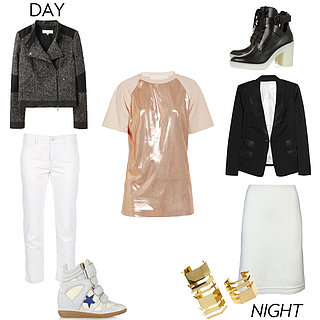 How to Wear Metallic Trend