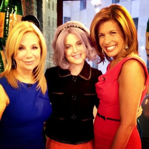 Kelly Osbourne posed with Kathie Lee Gifford and Hoda Kotb on the Today show set.
Source: Twitter user MissKellyO
Kelly Osbourne posed with Kathie Lee Gifford and Hoda Kotb on the Today show set.
Source: Twitter user MissKellyO