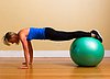 Swiss Ball Plank