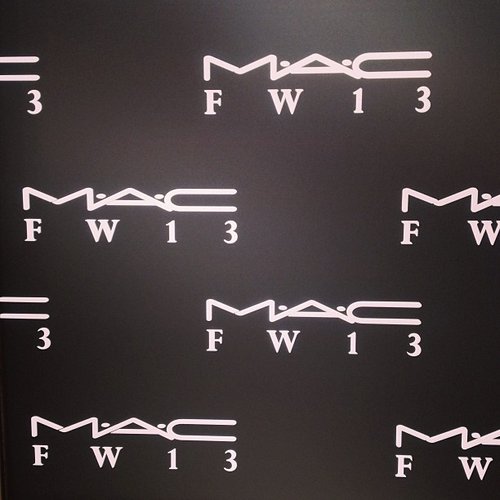 MAC has some of the best backstage access for Fall 2013 Fashion Week.
MAC has some of the best backstage access for Fall 2013 Fashion Week.