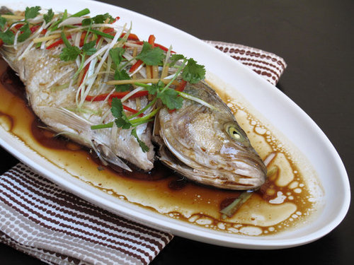 Steamed Whole Fish Steamed Whole Fish