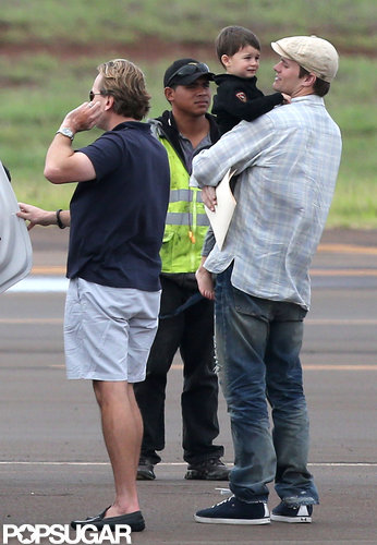 Tom Brady carried Ben in Hawaii.
Tom Brady carried Ben in Hawaii.