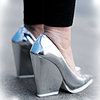Metallic Pumps and Sandals