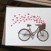 Valentine's Day Fitness Cards | Running, Yoga, Bicycles