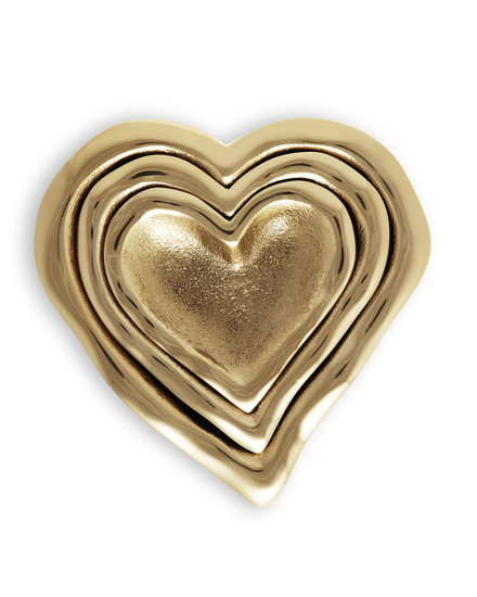 Give your glamorous girlfriend these gold heart nesting dishes ($240) for a fun, stylish pick.
Give your glamorous girlfriend these gold heart nesting dishes ($240) for a fun, stylish pick.