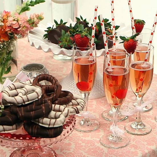 A Girlie Valentine's Day Dessert Table A Girlie Valentine's Day Dessert Table