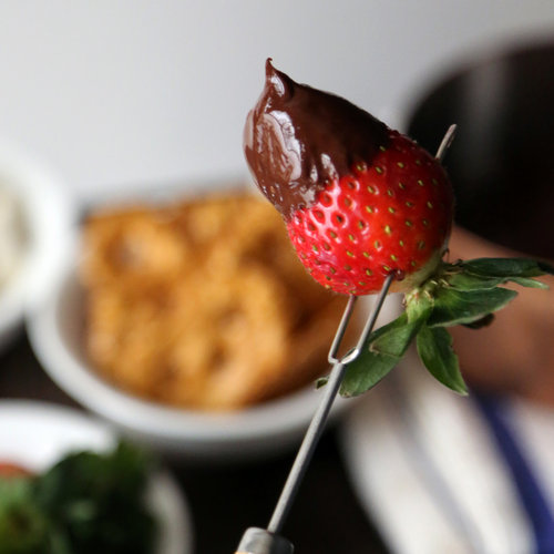 Dark Chocolate Fondue Dark Chocolate Fondue