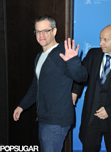Matt Damon and John Krasinski Join Up in Berlin For Promised Land Matt Damon and John Krasinski Join Up in Berlin For Promised Land