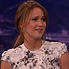 Jennifer Lawrence Talks About John Stamos on Conan (Video)