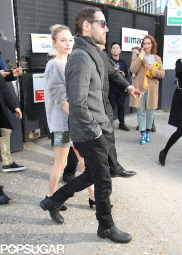 Kate and Michael Show Love Front Row at London Fashion Week Kate and Michael Show Love Front Row at London Fashion Week