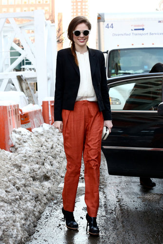 New York Fashion Week Street Style Fall 2013 New York Fashion Week Street Style Fall 2013