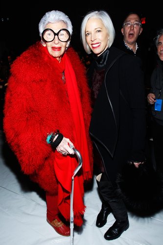 Iris Apfel and Linda Fargo Iris Apfel and Linda Fargo