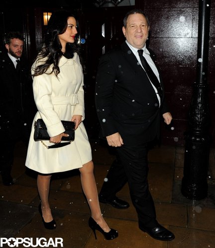 Harvey Weinstein left a BAFTA Awards afterparty in London.
Harvey Weinstein left a BAFTA Awards afterparty in London.