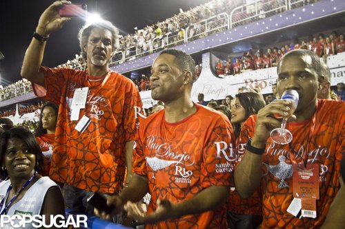 Will Smith attended the Samba Schools parade with friends in February 2013 as part of the Rio Carnival in Brazil.
Will Smith attended the Samba Schools parade with friends in February 2013 as part of the Rio Carnival in Brazil.